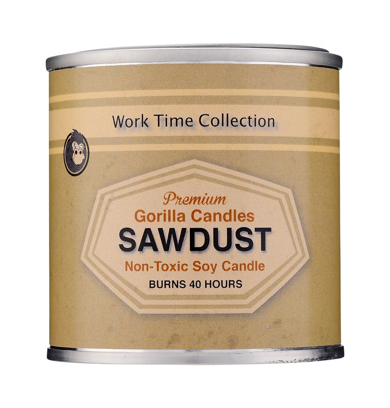 Sawdust Candle