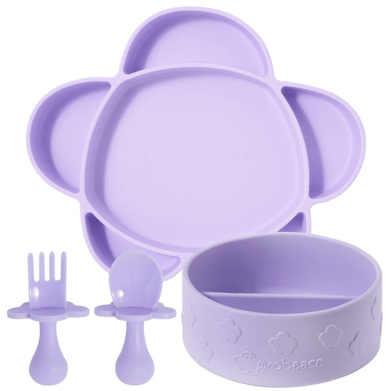 4-Piece Self-Feeding Set - Lav-ly Day