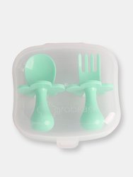 Ergonomic Utensils with Travel Case