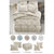 Grace Living - Bethel Polyester Comforter Set With Pillow Shams, Euro Shams
