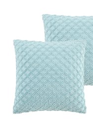 Grace Living - Lilli Polyester Duvet Set With Pillow Shams, Euro Shams