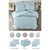 Grace Living - Lilli Polyester Duvet Set With Pillow Shams, Euro Shams