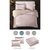 Grace Living - Meagan Velvet Comforter Set With Pillow Sham