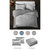 Grace Living - Meagan Velvet Comforter Set With Pillow Sham