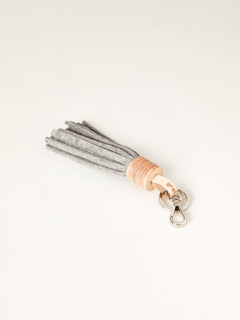 Felt Key Ring Tassel