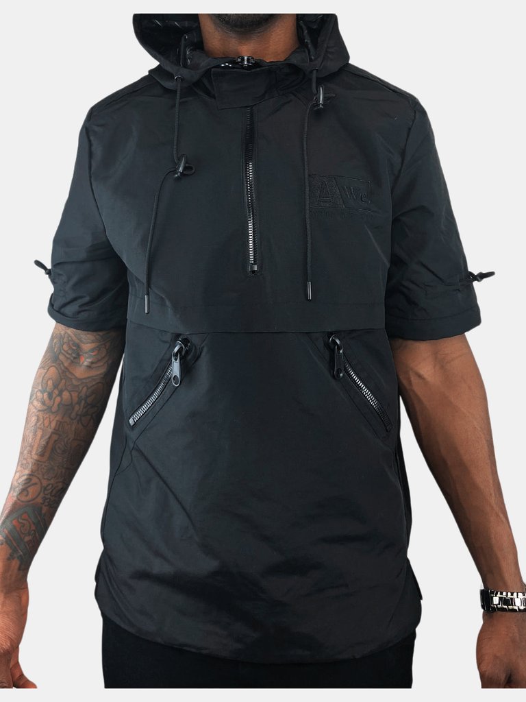 GRAIL x We.Society Men’s Black Waterproof Anorak Jacket