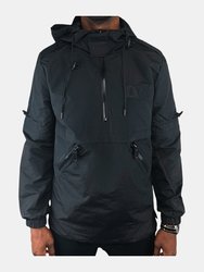 GRAIL x We.Society Men’s Black Waterproof Anorak Jacket