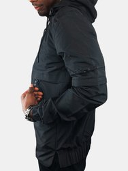 GRAIL x We.Society Men’s Black Waterproof Anorak Jacket