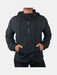 GRAIL x We.Society Women’s Black Waterproof Anorak Jacket - Black