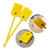 2 Pack Swat-N-Scoop Easily Remove Any Pest That Crawls Or Flies from A Safe Distance