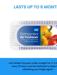 Activated Charcoal Refrigerator Air Freshener 3 Pack Set