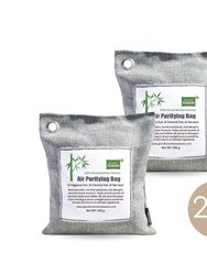 Bamboo Charcoal Air Purifying Bag 2 Pack (200g Each)