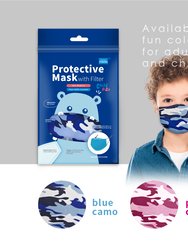 Child Size Non-Medical Mask with Filter - 3 Pack Set