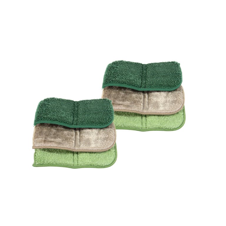 Eco-Friendly Folding Bamboo Sponge 3 Pack Set