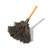 Everclean Ostrich Feather Duster Small 16"-100% Natural Ostrich Feathers For Dusting Contoured, Intricate & Delicate Items