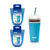 Frapp-Wrap™ / Icy Bev Kooler, Medium - 3 Pack Set - Light Blue