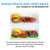 Fruit Fresh® Refrigerator Crisper Drawer Liner 2 Pk, Keeps Fruit And Vegetables Fresh Longer