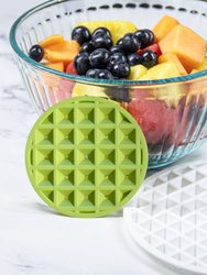 Grand Fusion Fruit Fresh Dry Mat for Bowls and Containers for Food Storage, Assorted Colors, Pack of 3