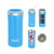Icy Bev Kooler Skinny Can Insulator, Double Wall Vacuum Sealed Stainless Steel With Silicone Non-Slip Base - Blue