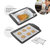 Leakproof Non-Stick Silicone Clear Baking Mat