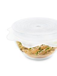 Microwave Food Covers - Silicone Vented Reusable Covers