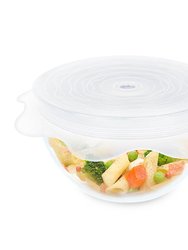 Microwave Food Covers - Silicone Vented Reusable Covers