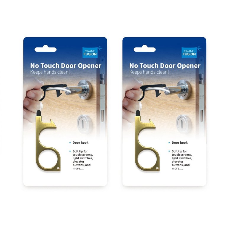 No Touch Door Opener 2 Pack - Gold