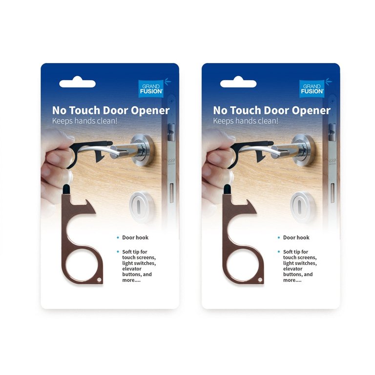 No Touch Door Opener 2 Pack - Copper