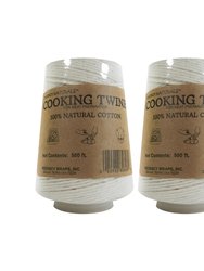 Regency Wraps Cotton Butchers Cooking Twine, 500 feet Cone Multi Pack