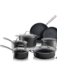 13 Piece Hard Anodized Pro Series Cookware Set