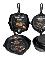 5 Piece Complete Cast Iron Collection Bundle