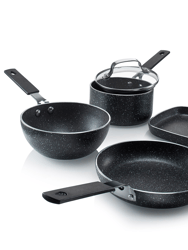 5-Piece Stackable Mini Cookware Set