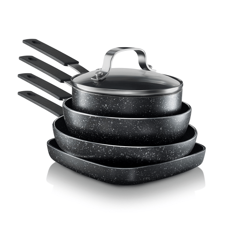 5-Piece Stackable Mini Cookware Set