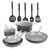 Ceramic Pro 13 PC Cookware Set With Utensils