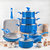 Country Cookware Set 13PC - Blue