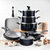 Country Cookware Set 13PC - Black