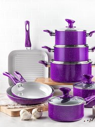 Country Cookware Set 13PC - Purple