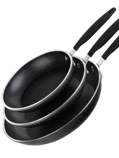 GraniteStone Easy Grip 3 Pack Skillet Set - Induction Capable product