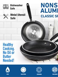 Easy Grip 3 Pack Skillet Set - Induction Capable