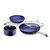 Fundamental 5 Piece Essentials Cookware Set - Blue