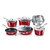 Get It Together - 10 Piece Hammered Diamond Cookware Set