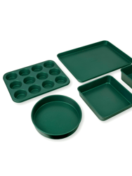 I Knead You Now - 5 Piece Pro Series Bakeware Set - Emerald