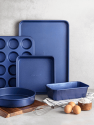 I Knead You Now - 5 Piece Pro Series Bakeware Set - Blue