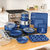 Kitchen In A Box 20pc - Cook, Bake, Steam, Fry - Complete Set - Blue