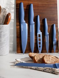 NutriBlade 6 Piece Knife Set - Blue