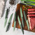 Nutriblade 6-Piece Steak Knives with Comfortable Handles, Stainless Steel Serrated Blades - Emerald
