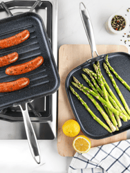 Pro Hard Anodized Grill & Griddle Set