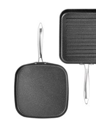 Pro Hard Anodized Grill & Griddle Set