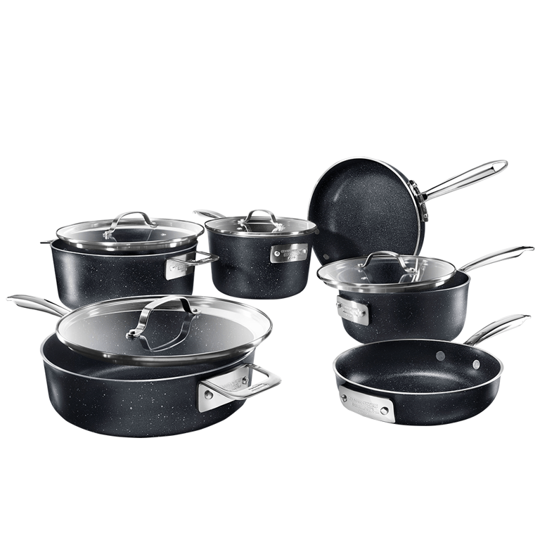Terrific 10 Piece Stackmaster Pro Series Induction Ready Set
