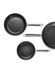 "The Trio" - 3 PC Pan Set- Hard Anodized Pro Series